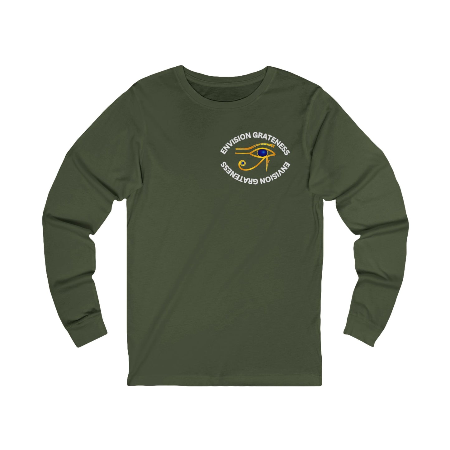 Envision Grateness Long Sleeve Tee - Unisex Inspirational Shirt